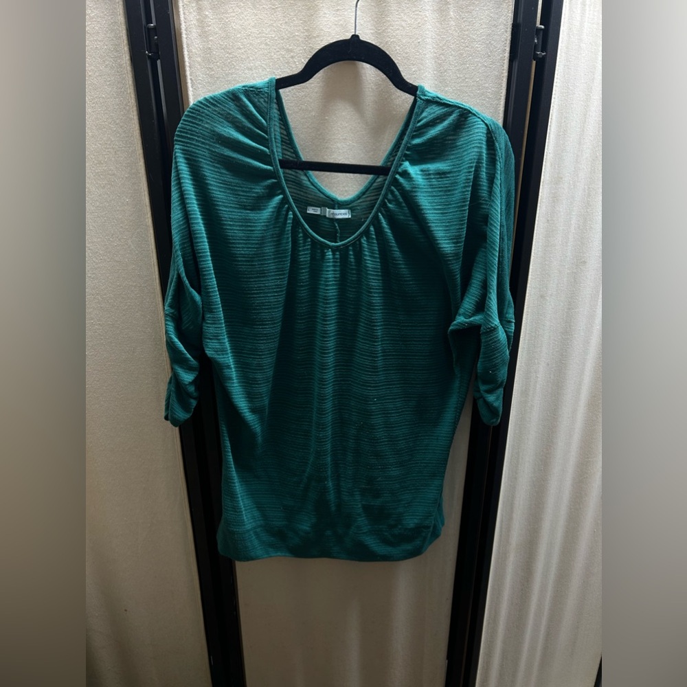 Maurice’s Green Elbow Sleeve Blouse